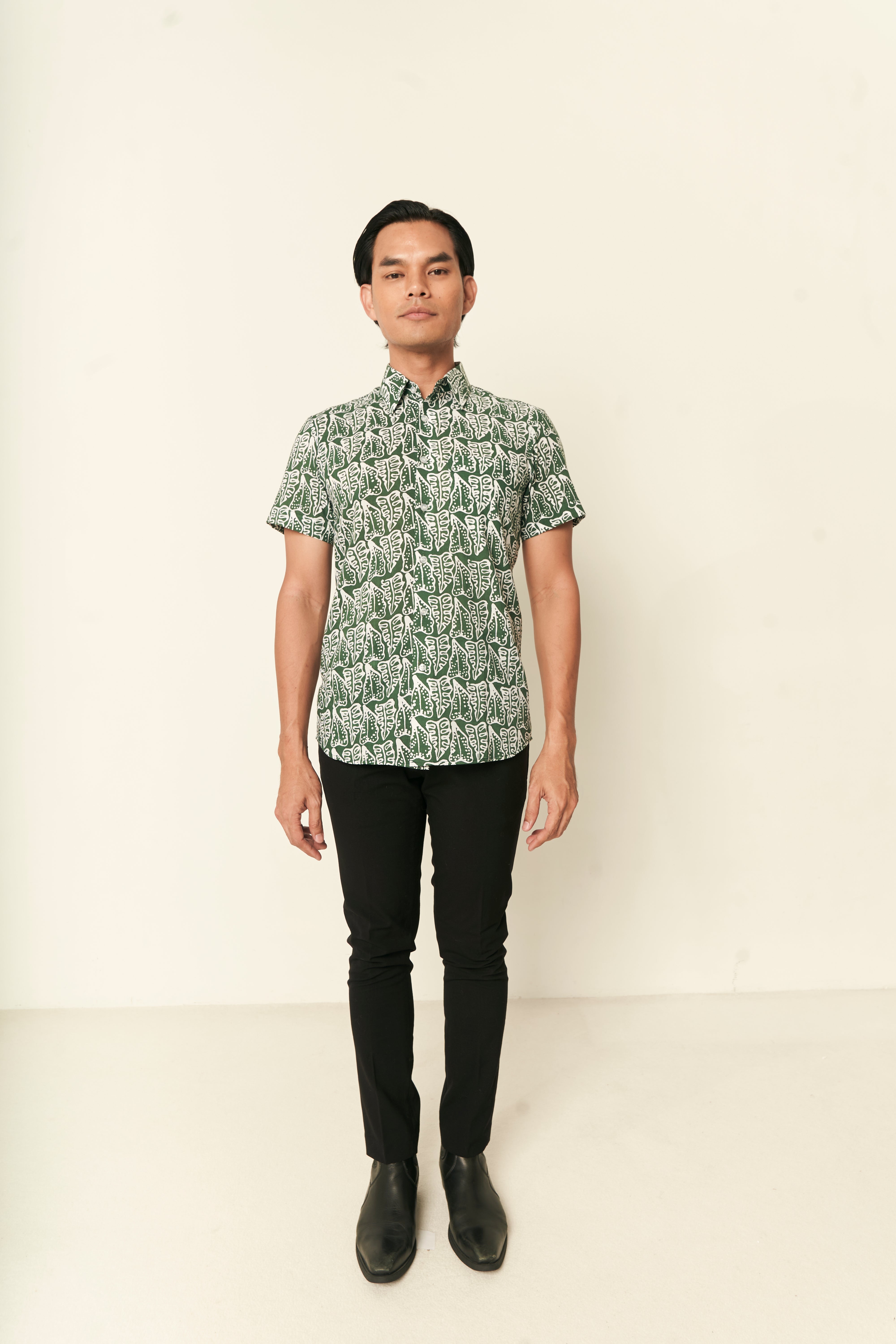 Tropical Slim Fit Men's Shirt