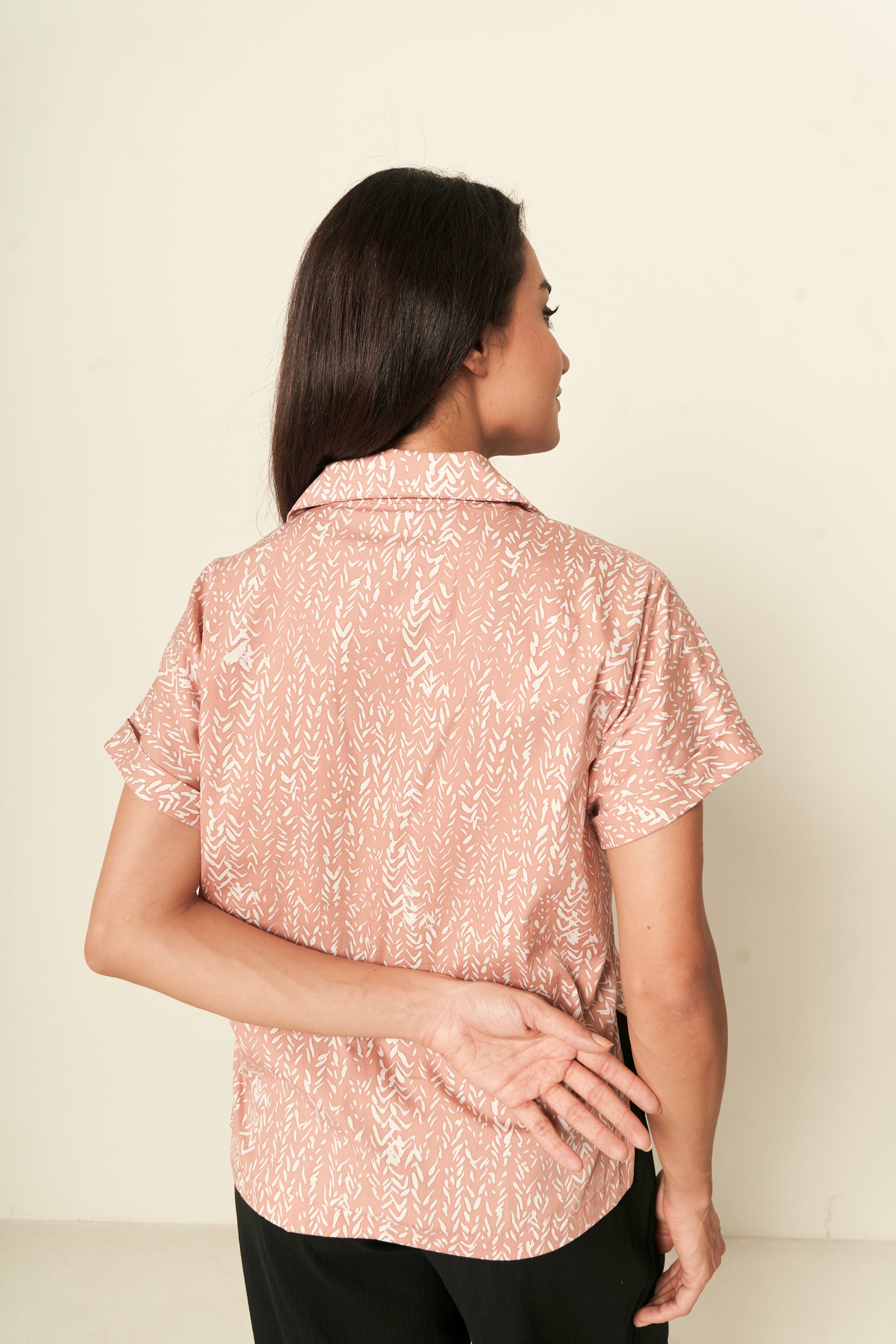 Safari Boxy Shirt Blouse