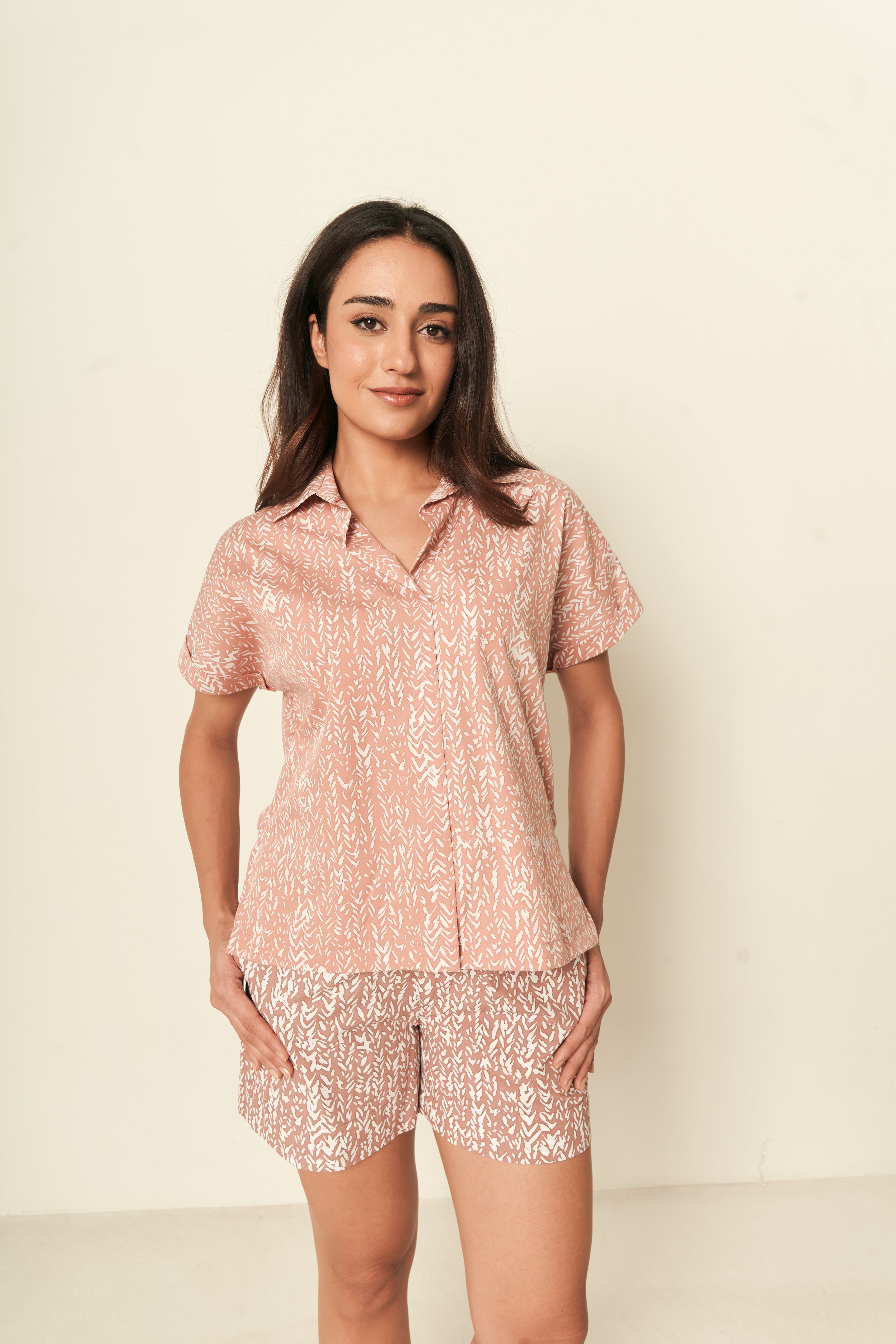 Safari Boxy Shirt Blouse