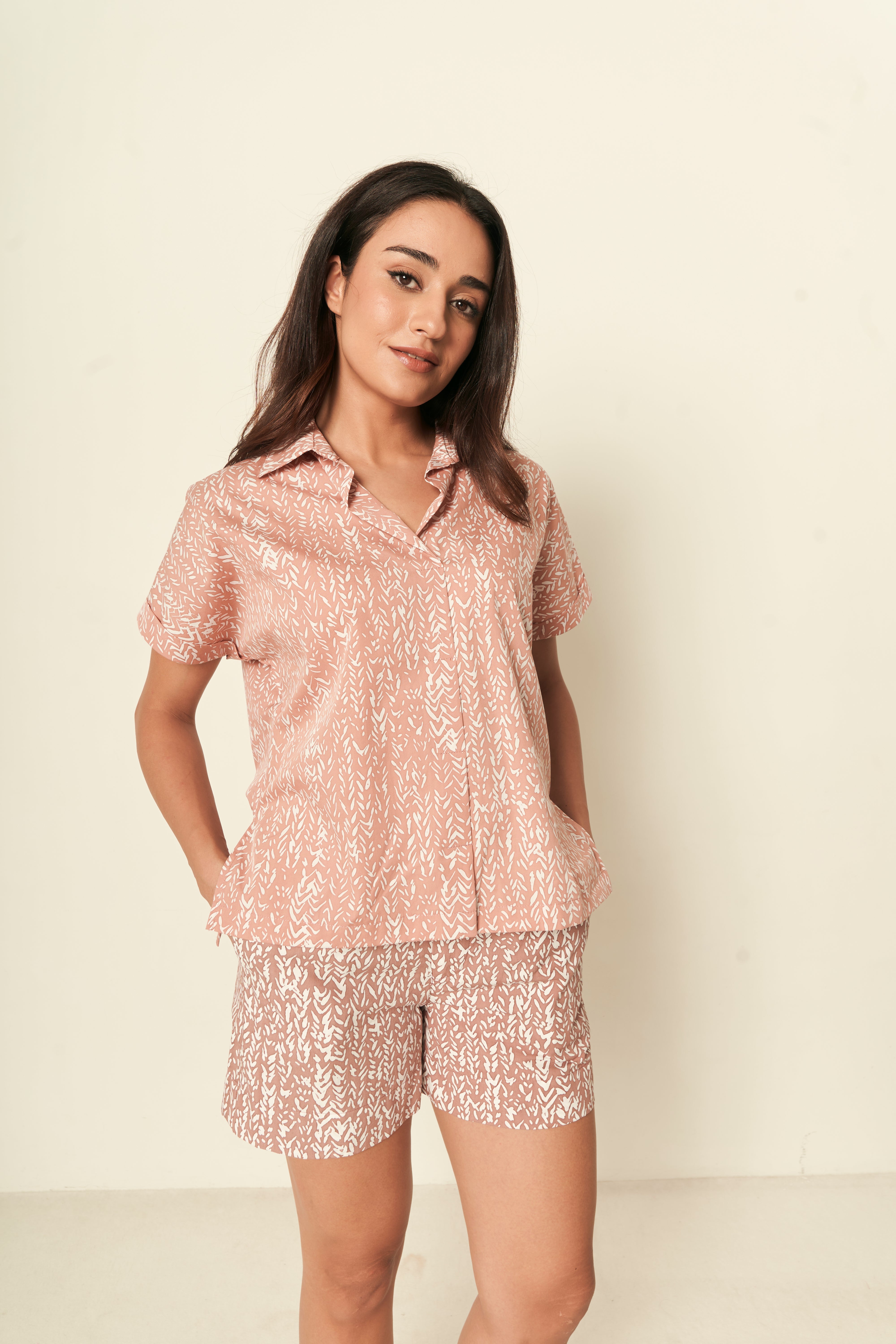 Safari Boxy Shirt Blouse