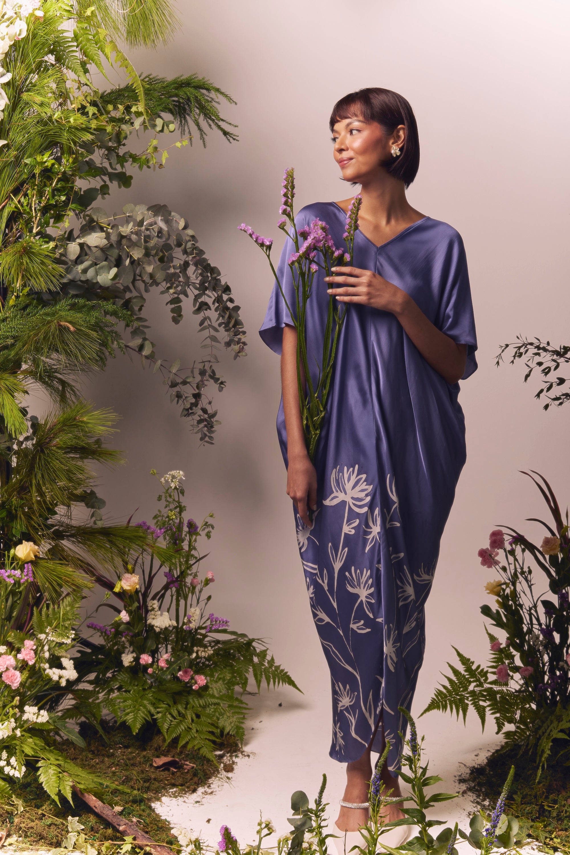 Enchanted Drape V Kaftan