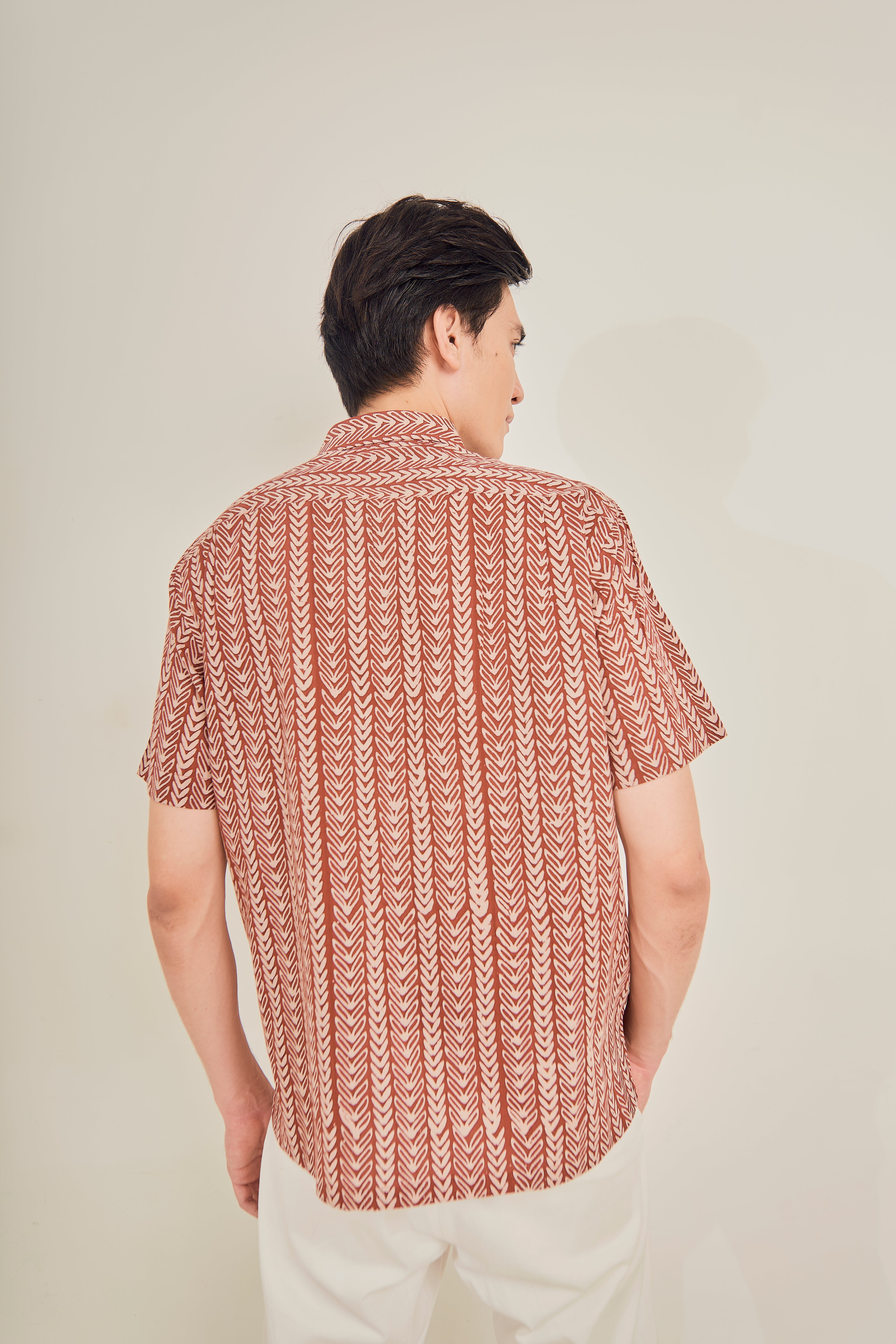 Rainforest Cuban Collar Shirt