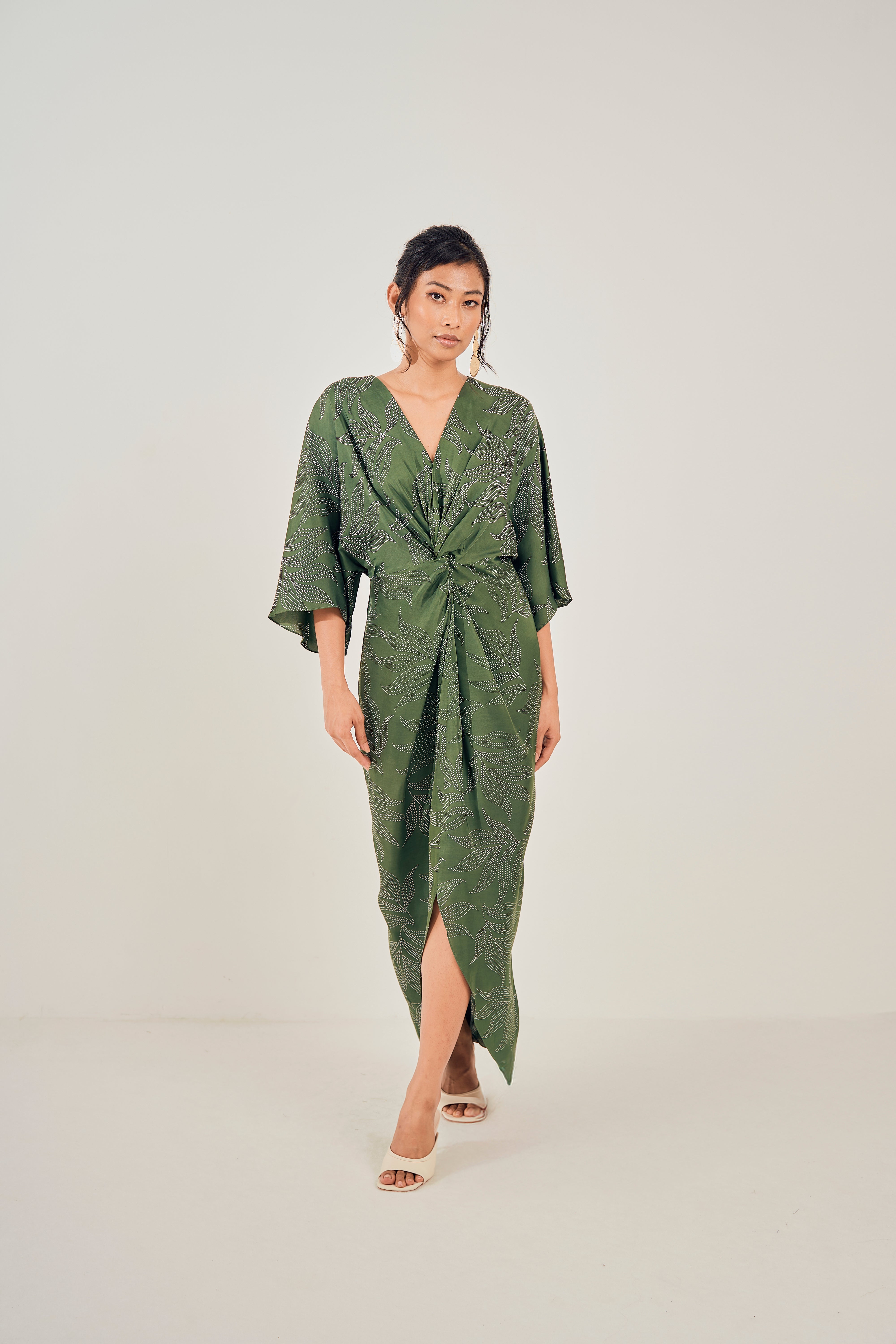 Rainforest Amirah Front Twist Kaftan