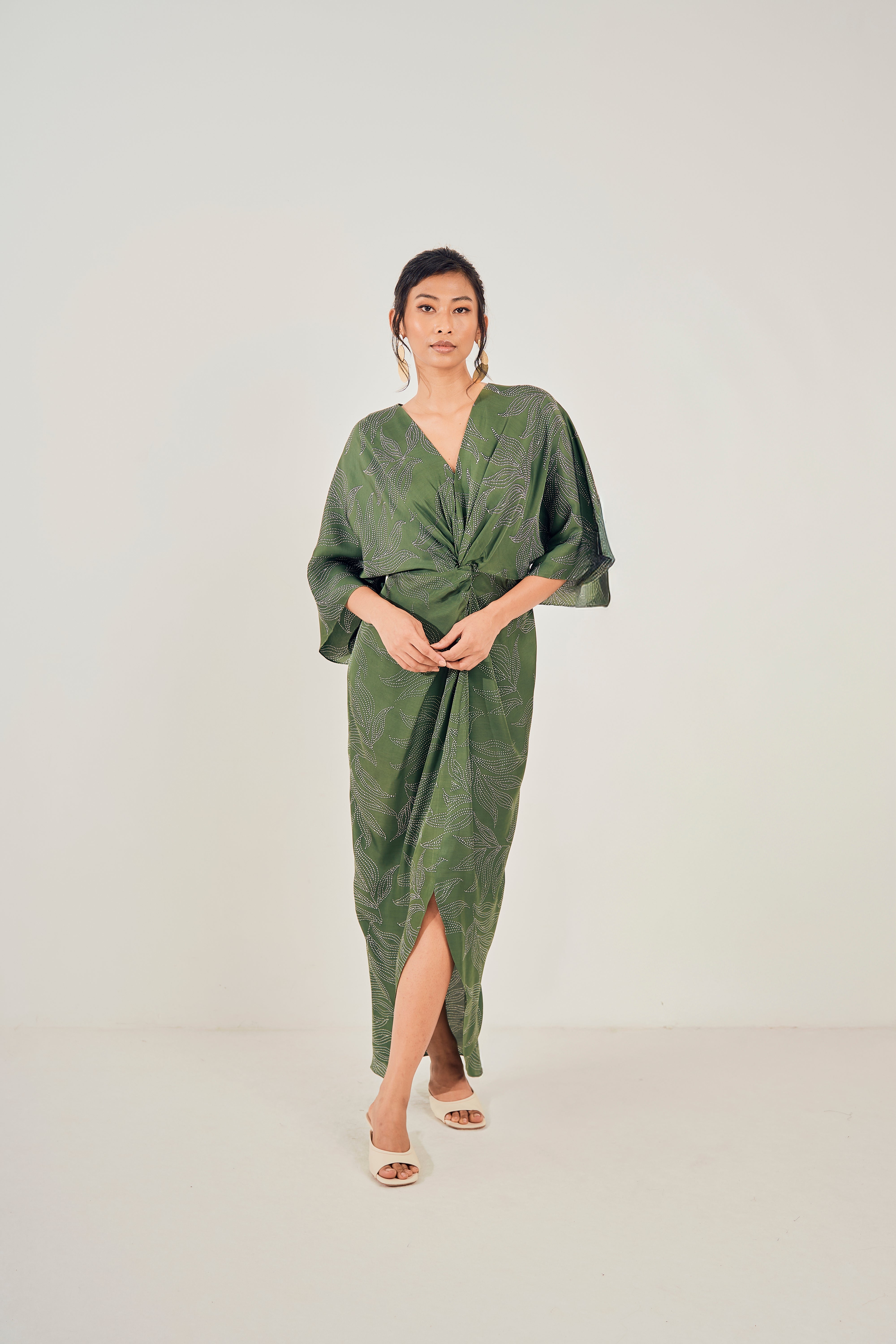 Rainforest Amirah Front Twist Kaftan