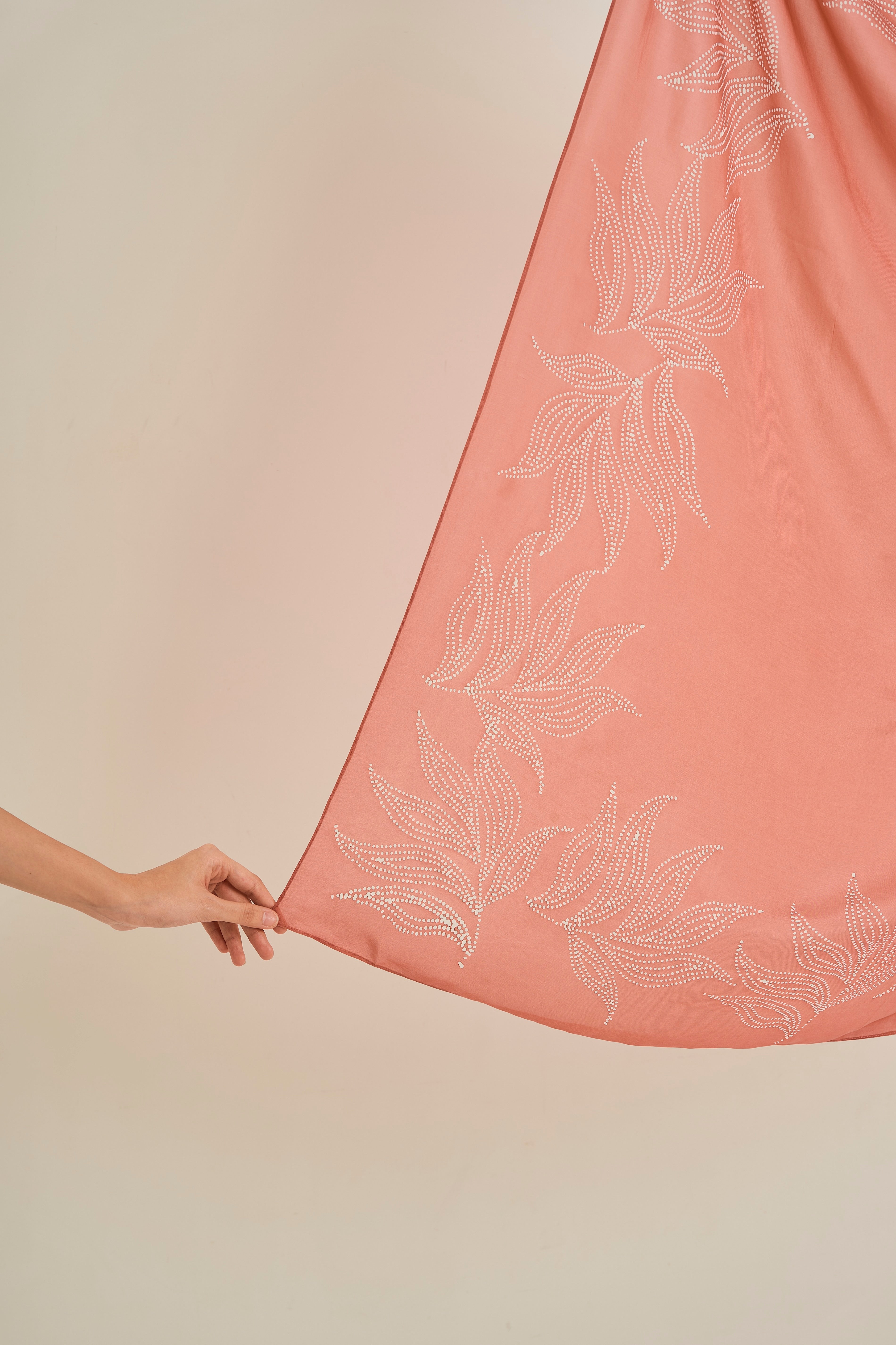 Rainforest Habotai Square Silk Scarf