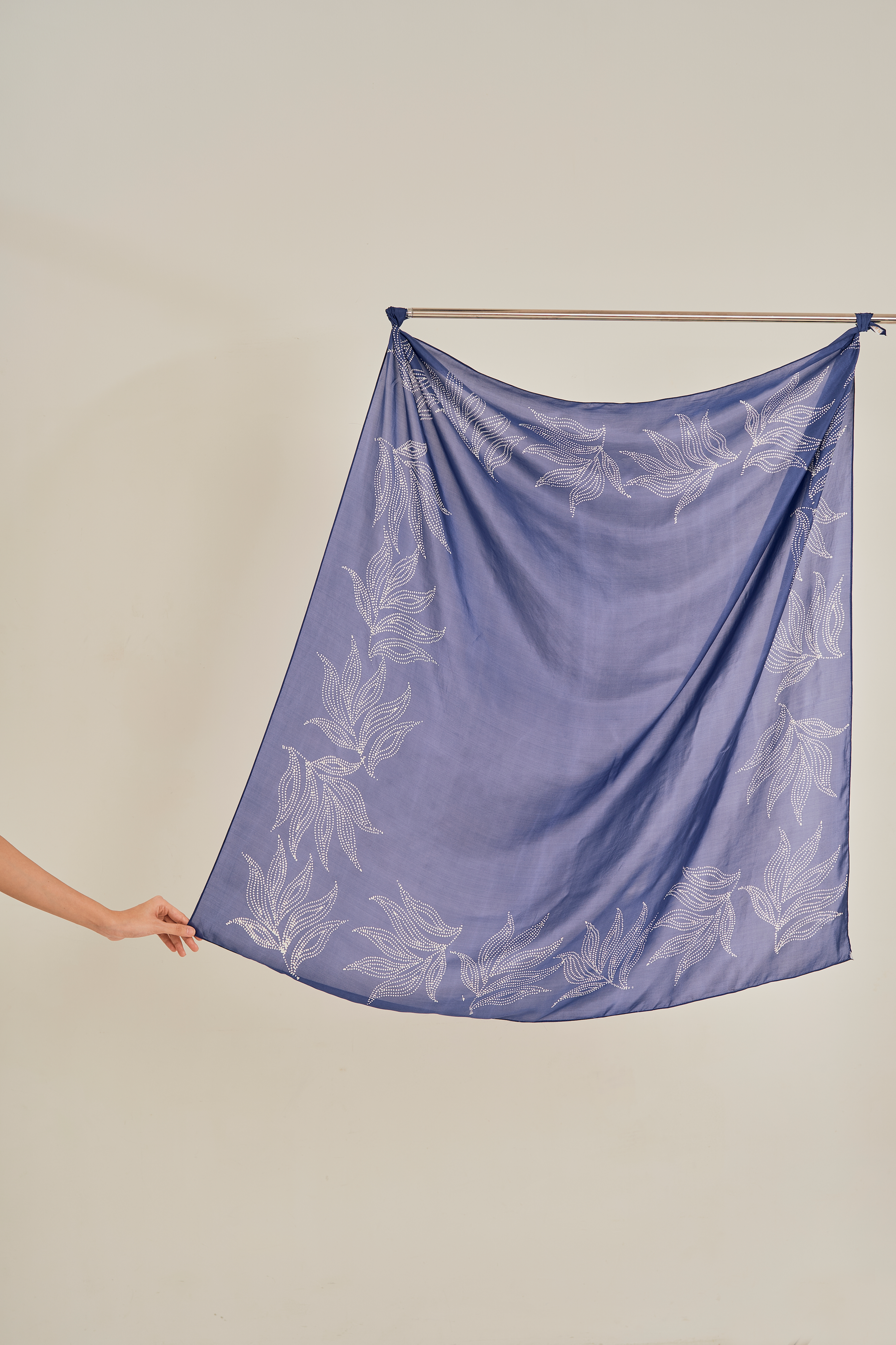 Rainforest Habotai Square Silk Scarf