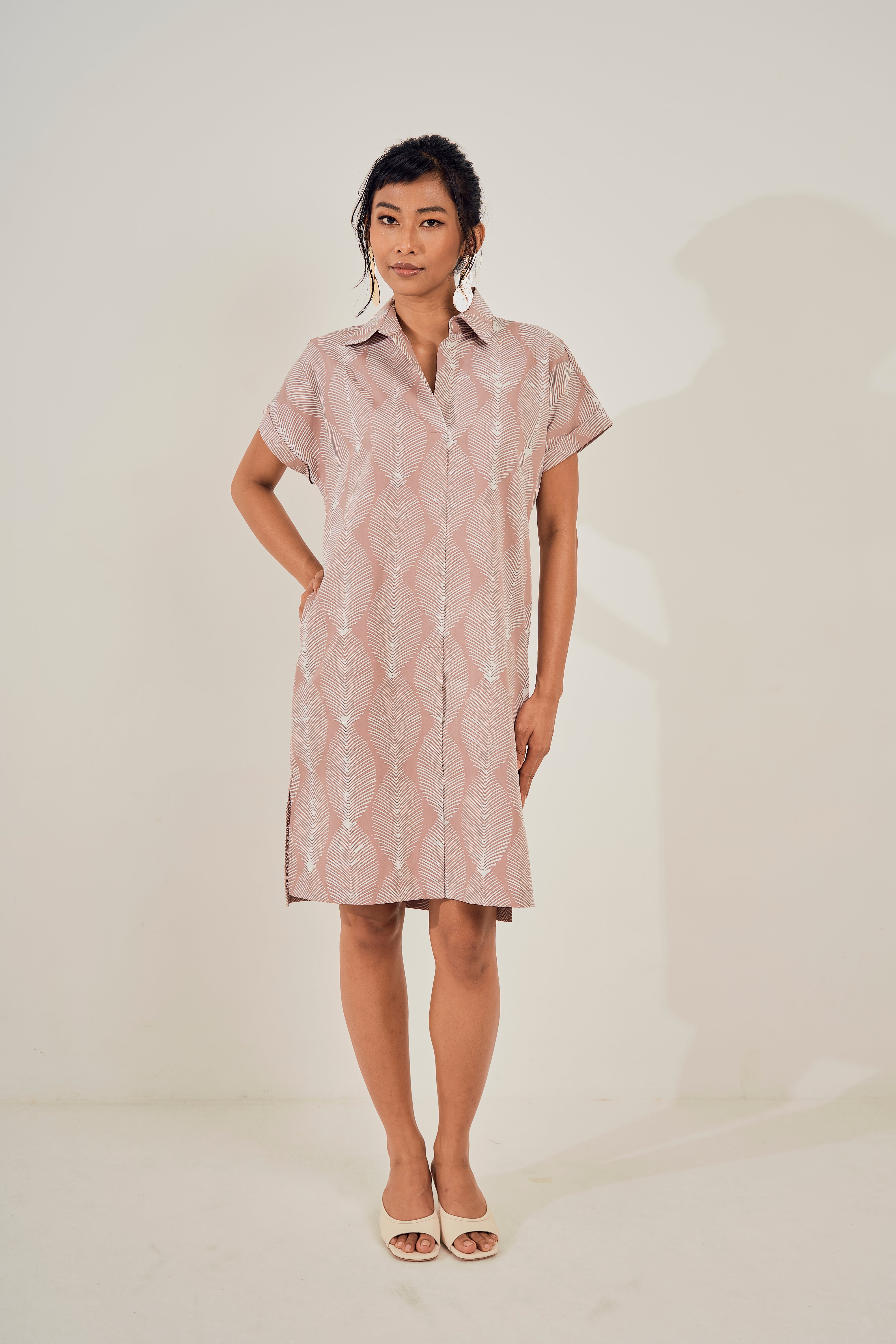 Boxy Shirt Dress