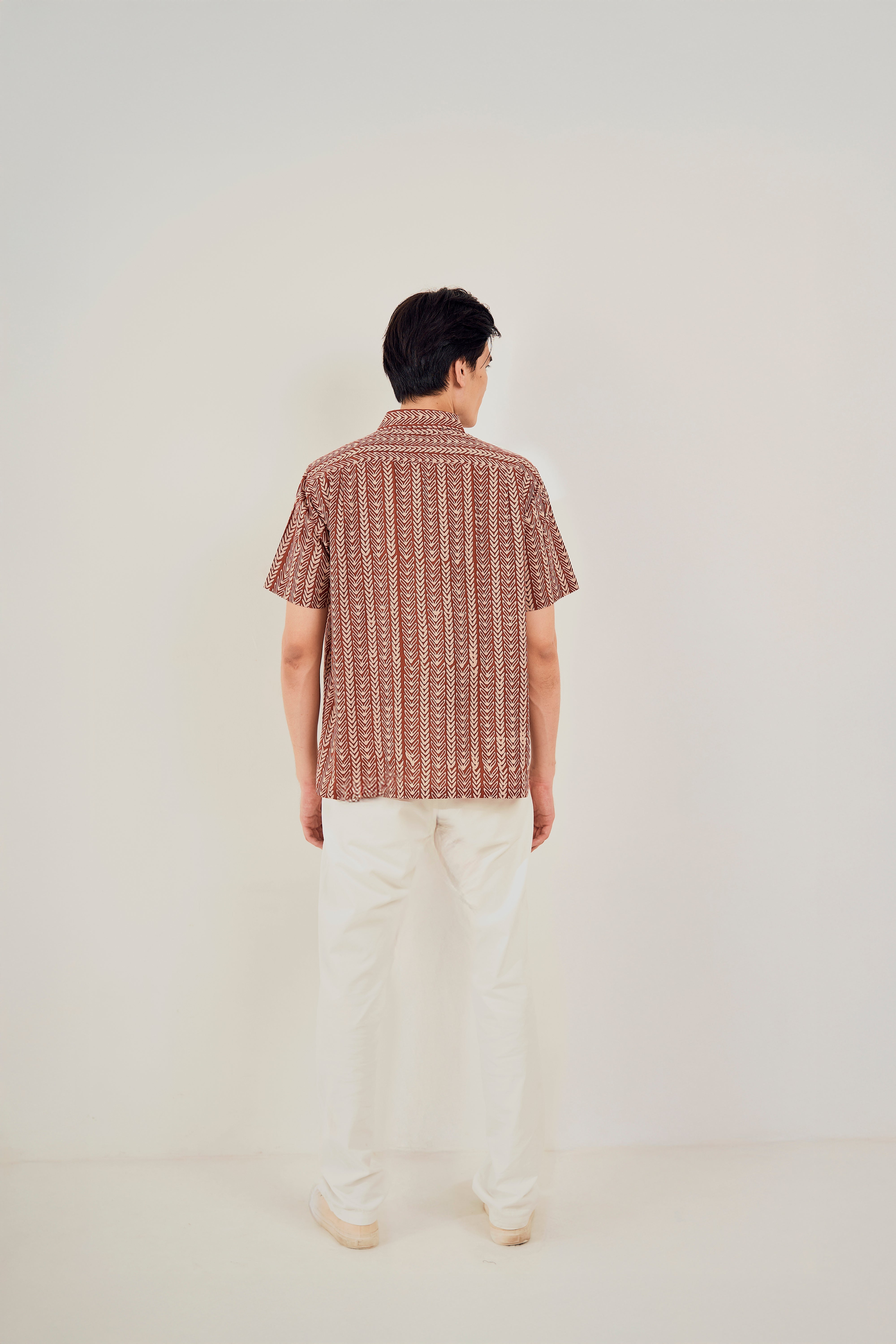 Rainforest Cuban Collar Shirt
