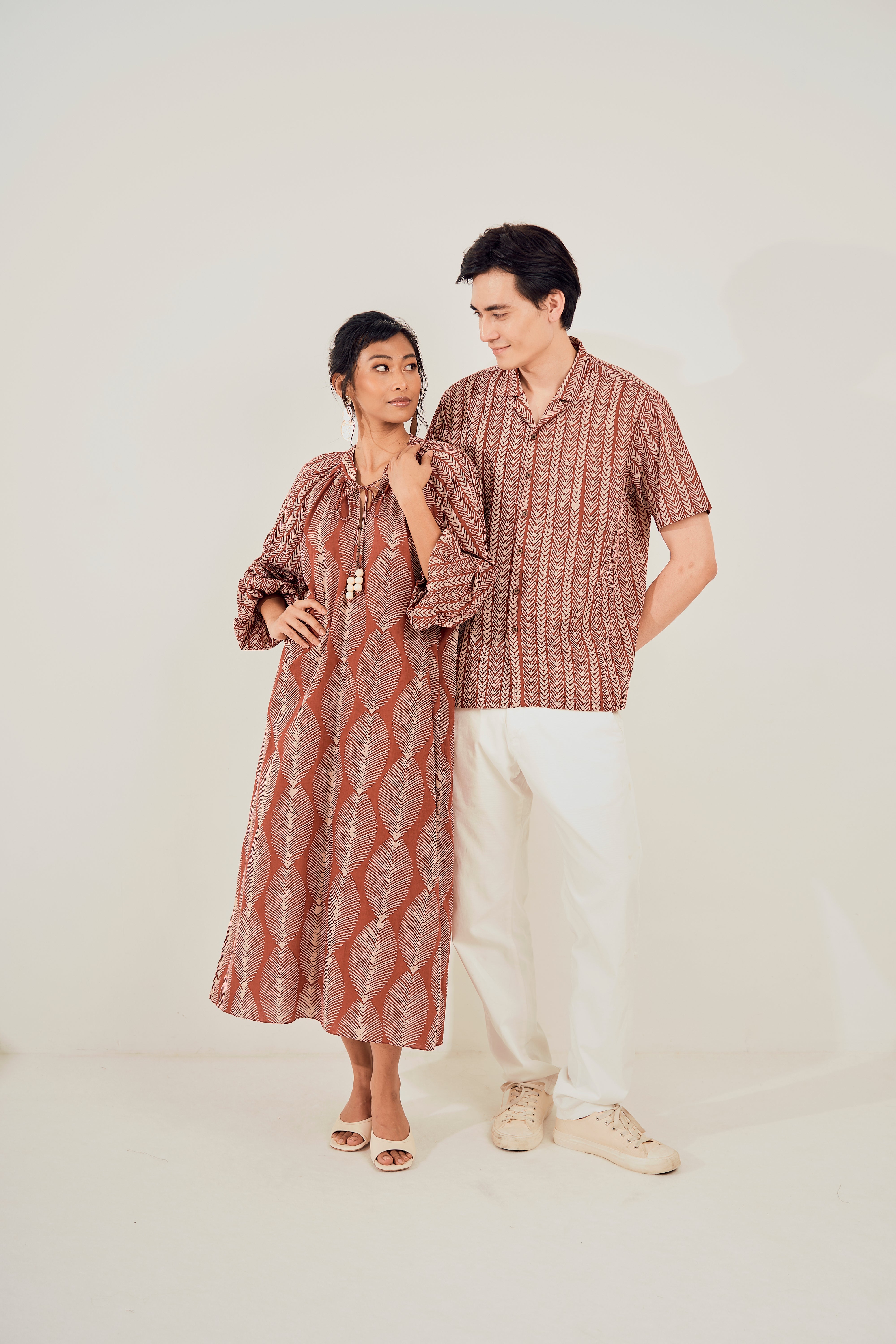 Rainforest Cuban Collar Shirt