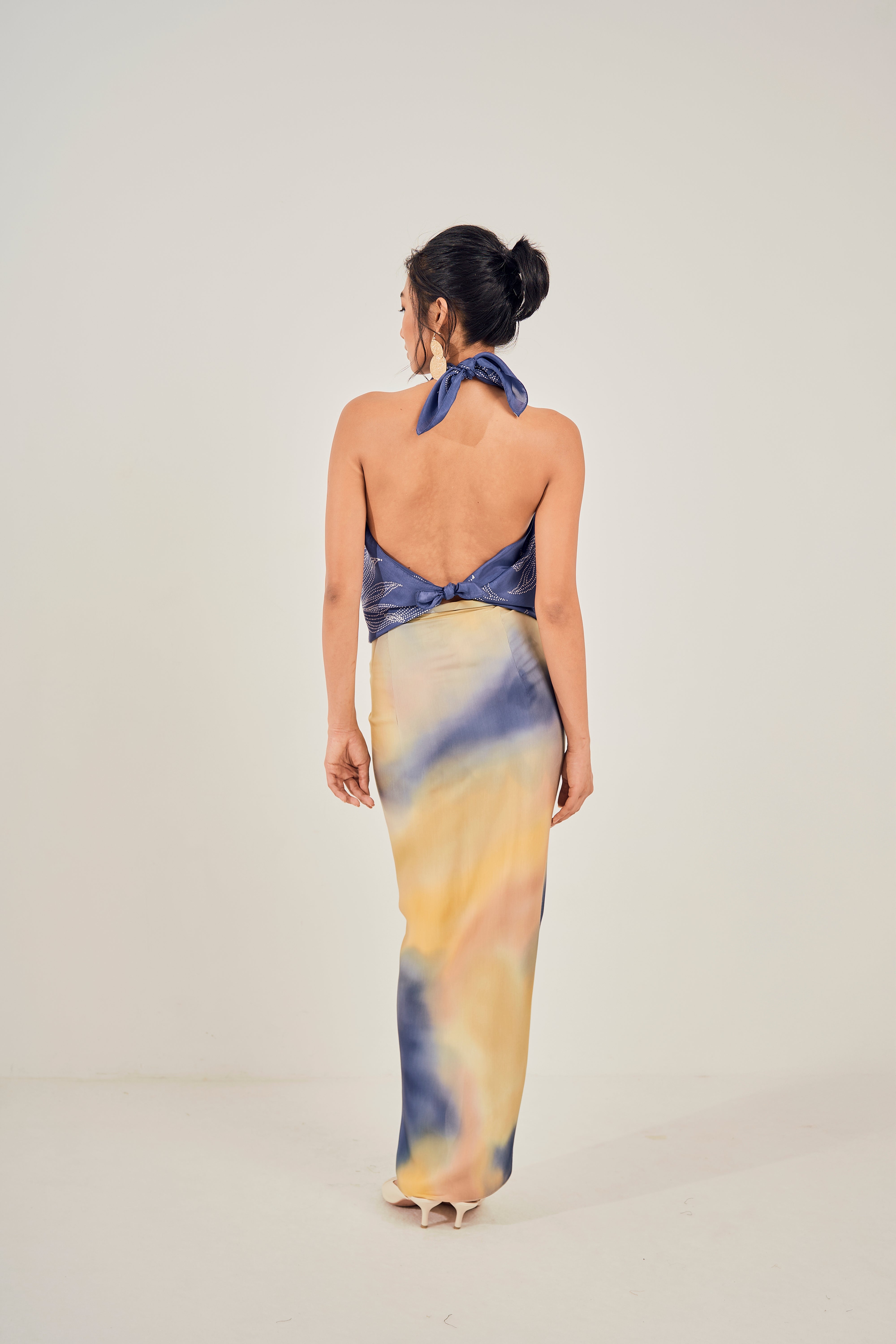 Rainforest Habotai Square Silk Scarf