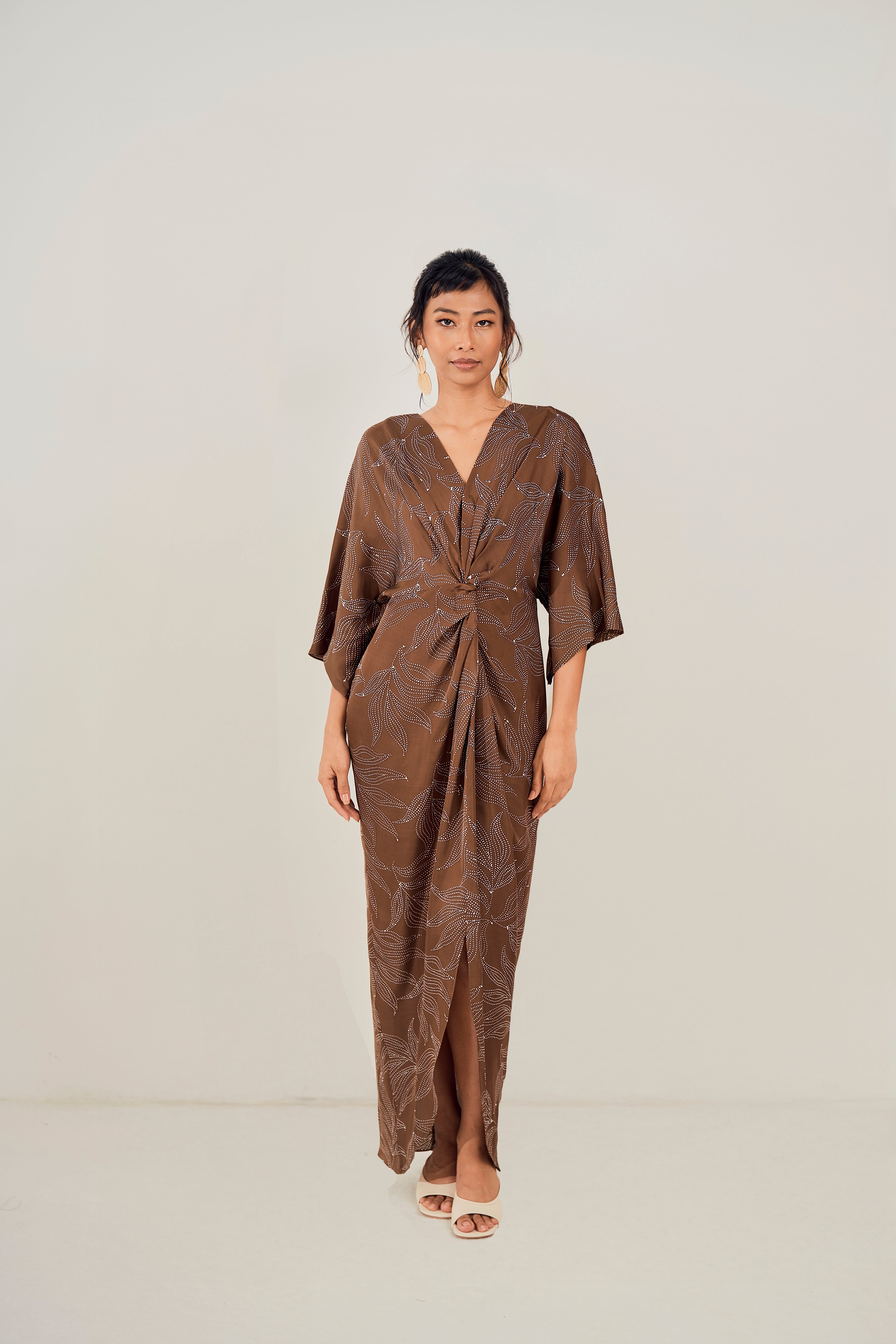 Rainforest Amirah Front Twist Kaftan