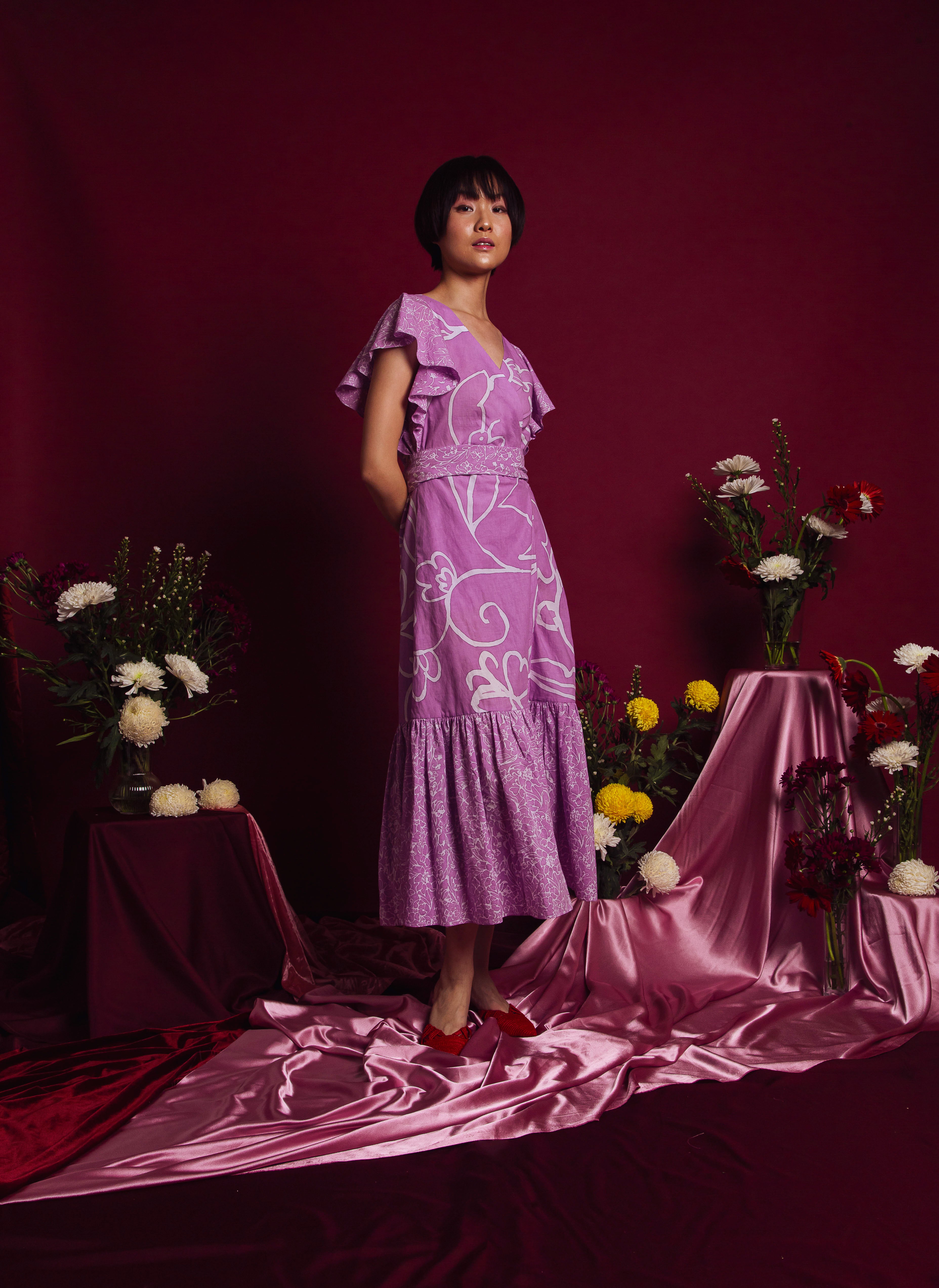 Cynthia Wrap Dress